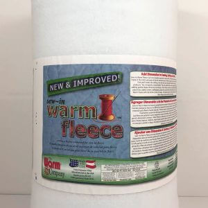 Warm Fleece Sew-IN Fusible and 2x fusible