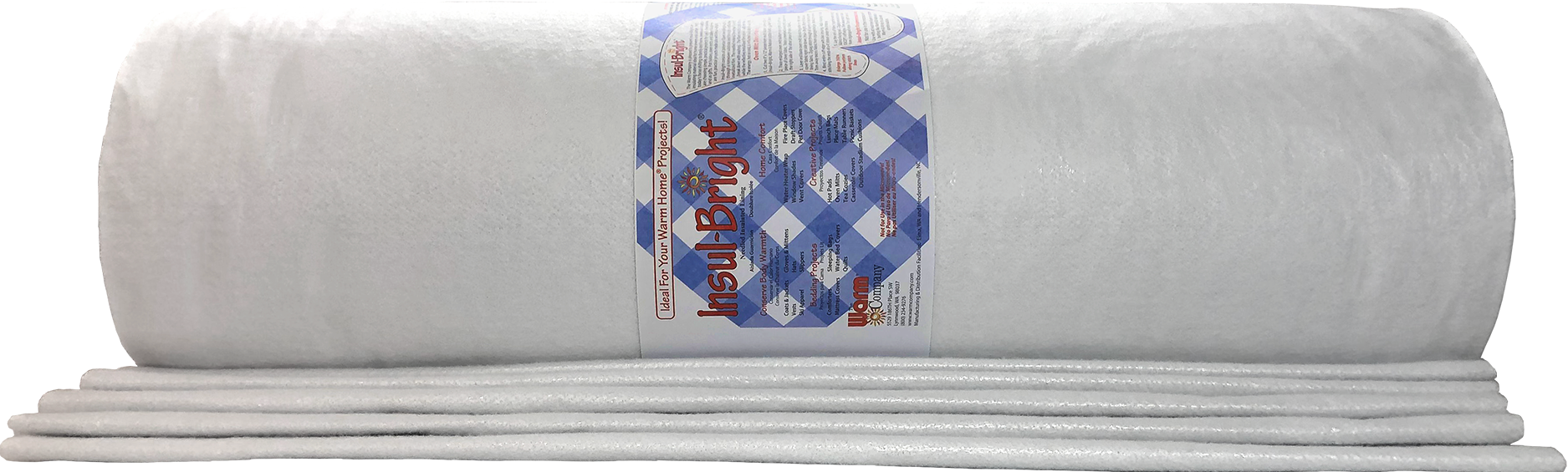 Thin quilt batting with 80% Cotton - perfect to back your small embroidery  projects and wall quilts.