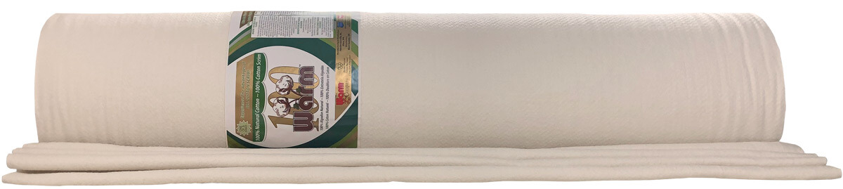 Batting Warm & Natural Cotton 120in x 124in - 0753705022517