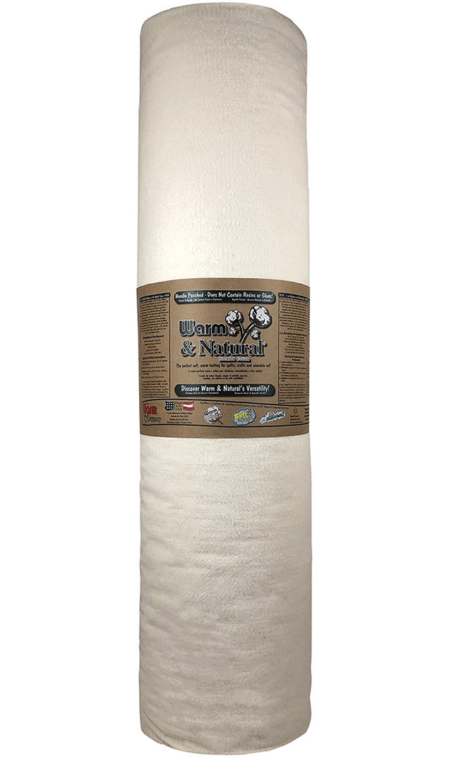 Warm and Plush Cotton Batting by the yard - 90-inch wide - Craft Warehouse