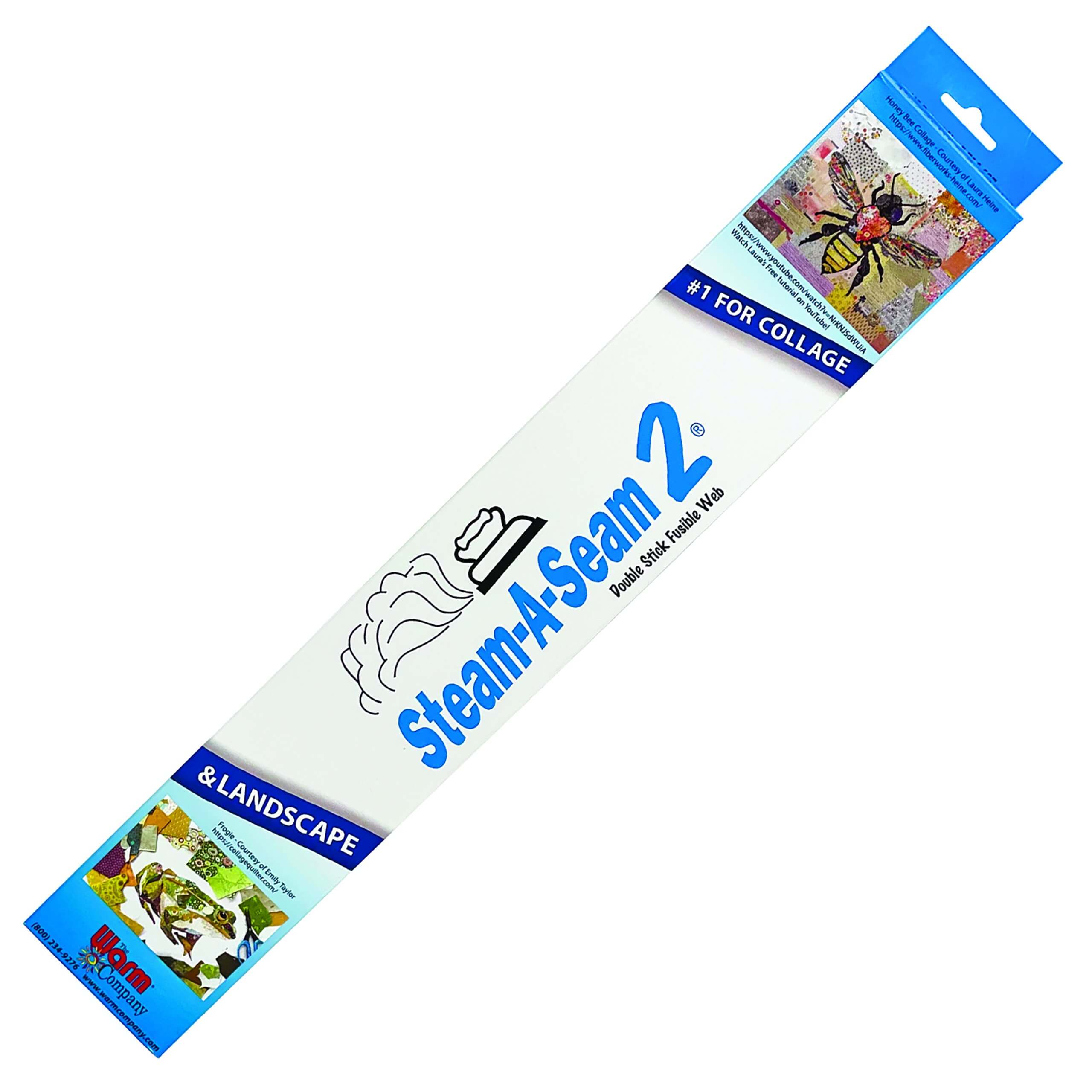 Steam-a-seam 2 package of Five, 9 X 12 Sheets 
